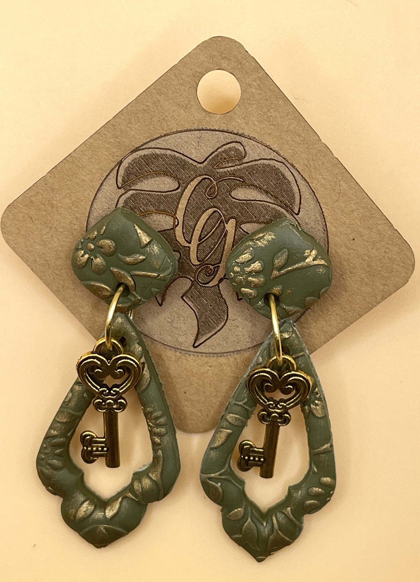 Golden Vine Earrings