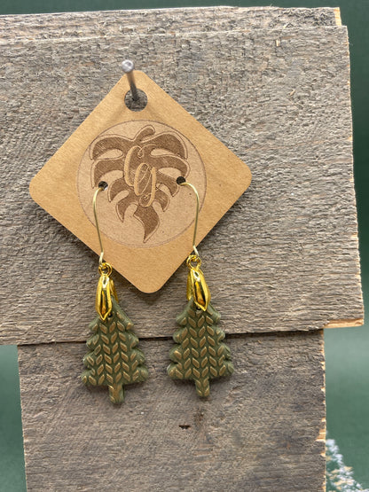 Pine Tree Earrings